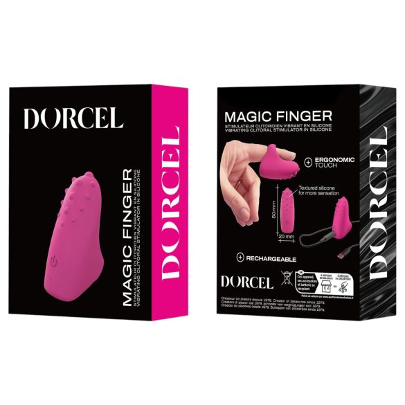 Dorcel Magic Finger - recarregável, dedo vibrante (rosa)