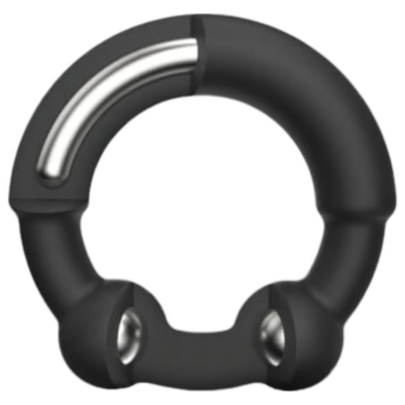 Anel Potente Dorcel - com reforço metálico (preto)