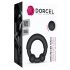 Anel Potente Dorcel - com reforço metálico (preto)