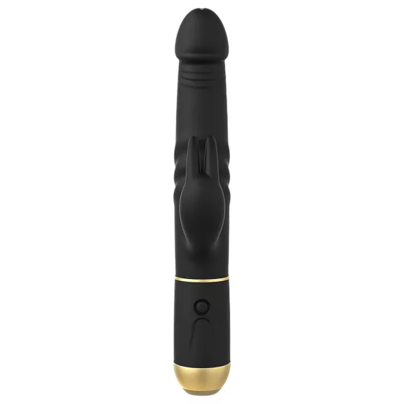 Dorcel - vibrador rabbit com função de impulso e estimulador clitóris - preto