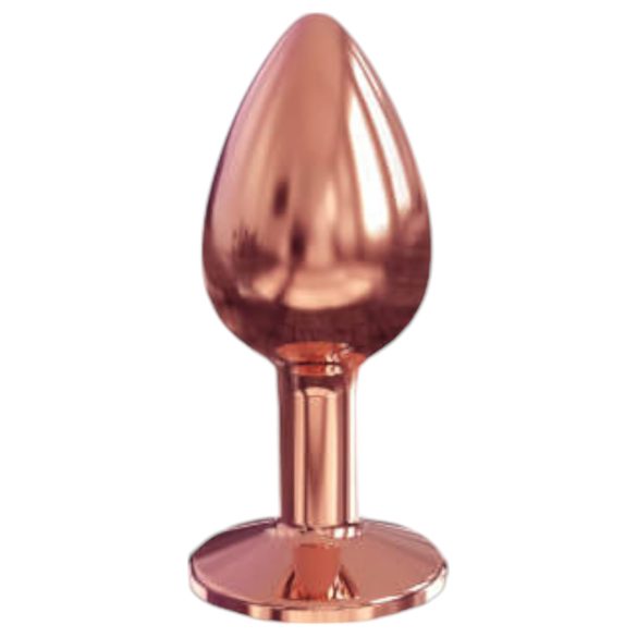 Plug Anal Diamond S - alumínio - pequeno (rose gold)