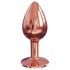 Plug Anal Diamond S - alumínio - pequeno (rose gold)