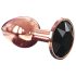 Plug Anal Diamond S - alumínio - pequeno (rose gold)
