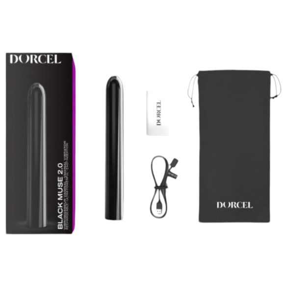 Dorcel Black Muse 2.0 - Vibrador recarregável (preto)