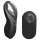Vibrador discreto recarregável com controle remoto (preto)