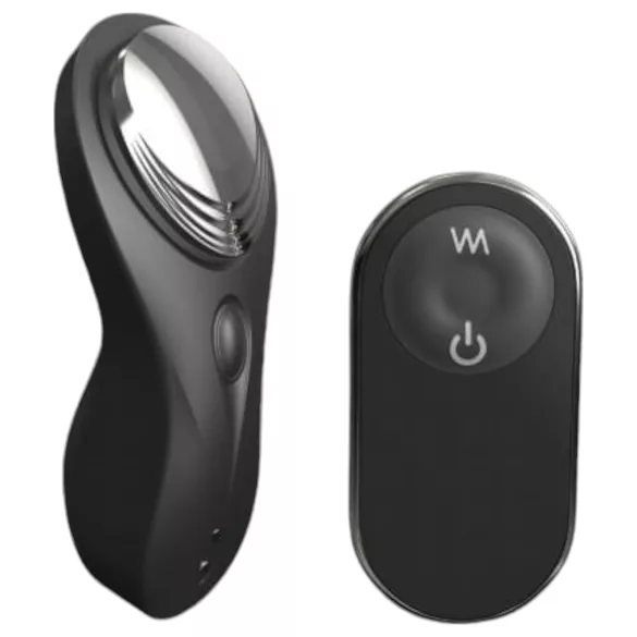 Vibrador discreto recarregável com controle remoto (preto)
