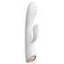 Dorcel Flexi Rabbit - Vibrador aquecedor com estimulador (branco)