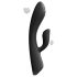 Dorcel Flexi Rabbit - Vibrador Preto com Aquecimento e Estímulo de Clitóris