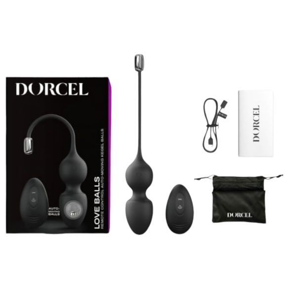 Dorcel Love Balls - Duo de Bolas de Amor Magnéticas (Preto)