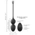 Dorcel Love Balls - Duo de Bolas de Amor Magnéticas (Preto)