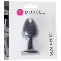 Dorcel Geisha Plug M - plug anal com bolas (preto)