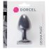 Plug Geisha Médio Dorcel - prazer sensorial em preto!