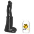 AnimHole Bull - dildo em formato de pênis de touro - 25cm (preto)