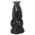 AnimHole Wolf - dildo formato lobo - 21cm - preto