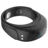 Funny Me - anel peniano vibratório recarregável ajustável - silicone preto