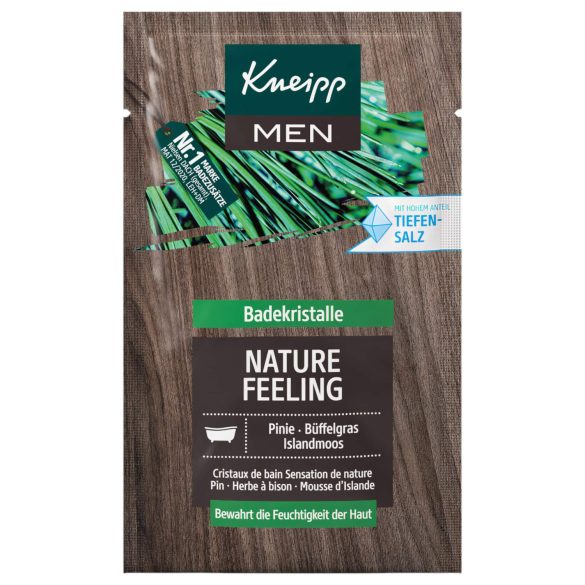 Kneipp Cristais de Banho - Sensação Natureza Masculina (60g)