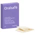 Oralsafe - lenço oral descartável - pacote com 8 unidades