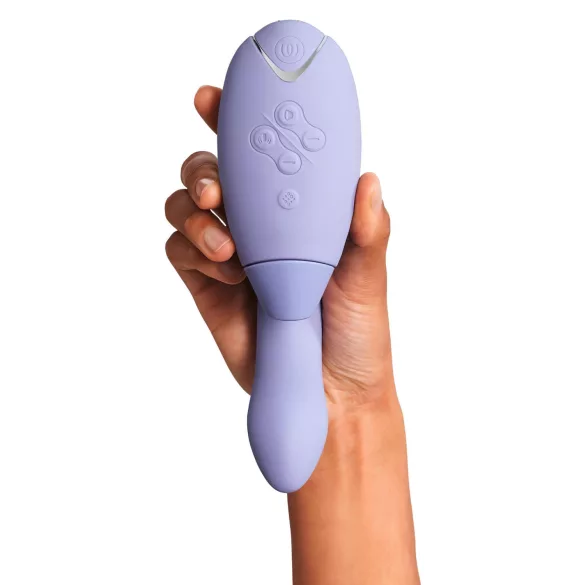 Womanizer Duo 2 - vibrador duplo ponto G e clitóris - silicone roxo