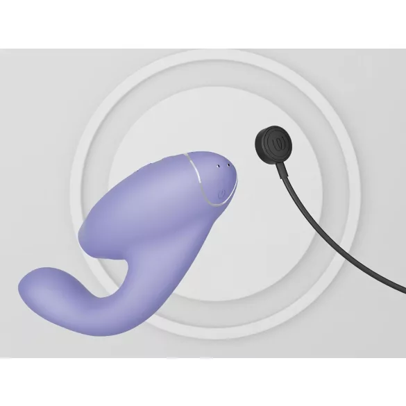 Womanizer Duo 2 - vibrador duplo ponto G e clitóris - silicone roxo