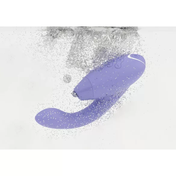 Womanizer Duo 2 - vibrador duplo ponto G e clitóris - silicone roxo