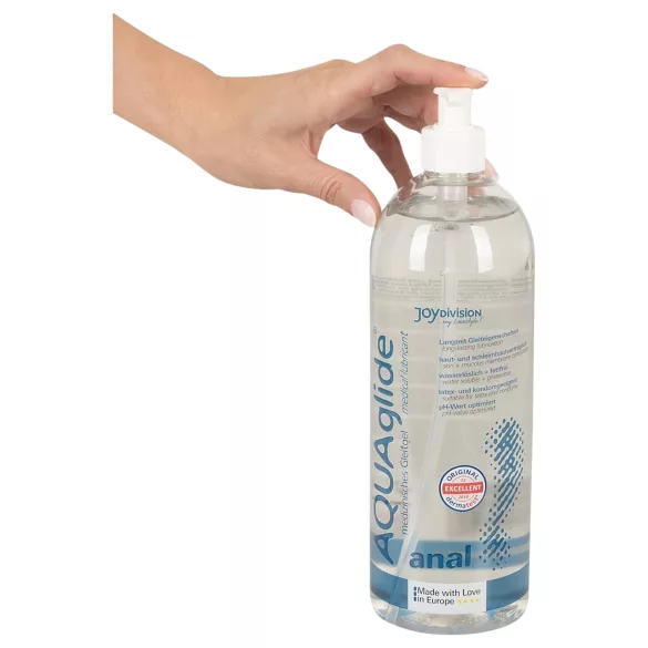 AQUAglide - lubrificante anal à base de água - 1000ml