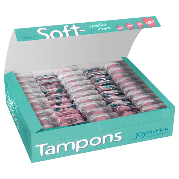 Joydivision Soft-Tampons mini - tampão sem fio (50 unid.)