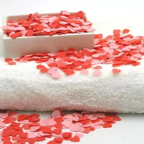 Hearts - pétalas de rosa perfumadas para banho - 30g