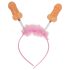 Tiara com pênis (rosa-natural)