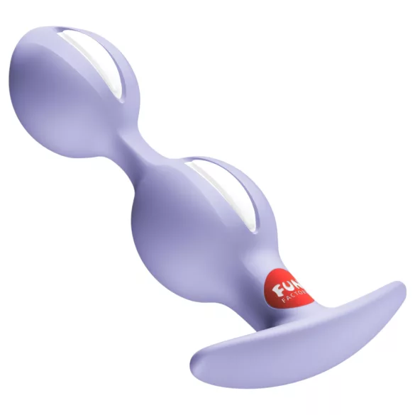 Fun Factory - bolas anais duplas - silicone lilás