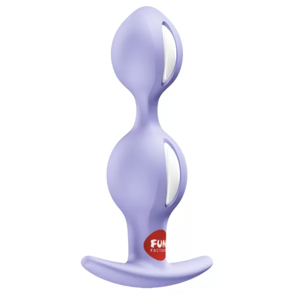 Fun Factory - bolas anais duplas - silicone lilás