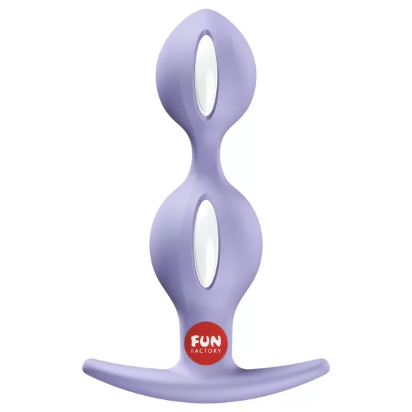 Fun Factory - bolas anais duplas - silicone lilás