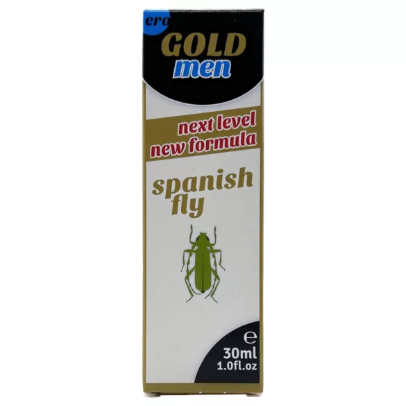 HOT ero Gold Men Spanish Fly - gotas afrodisíacas para homens (30 ml)