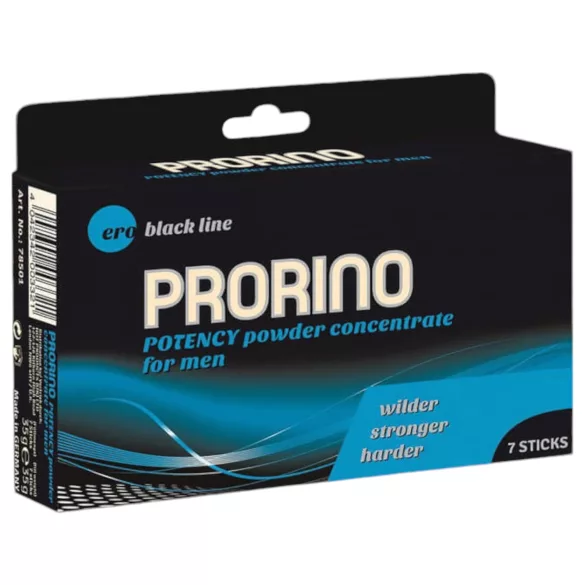 HOT - PRORINO em pó - suplemento alimentar para homens (7 unidades)