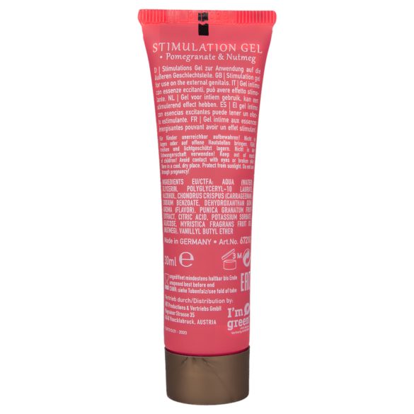 HOT Shiatsu - creme excitante para mulheres - romã 30ml