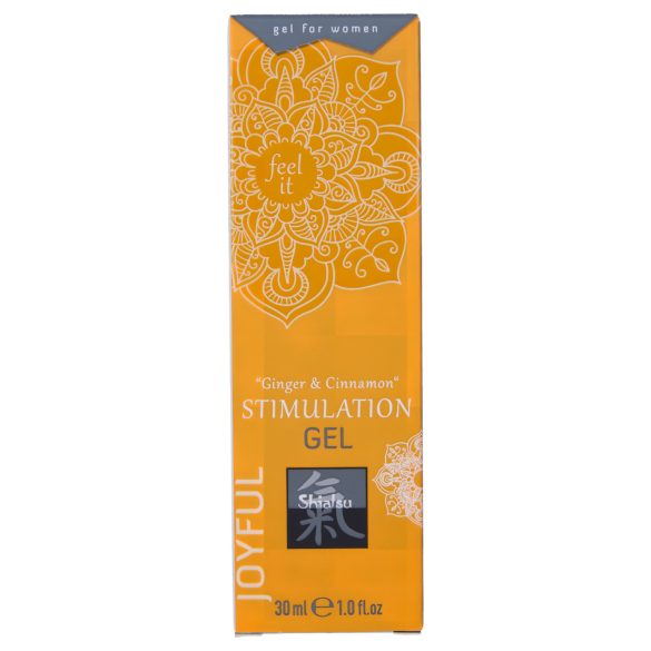 HOT Shiatsu - Creme Estimulante para Mulheres - Gengibre e Canela (30ml)