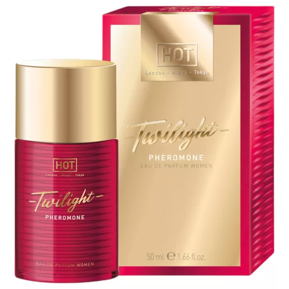 HOT Twilight - perfume com feromônio feminino - fragrância suave - 50ml