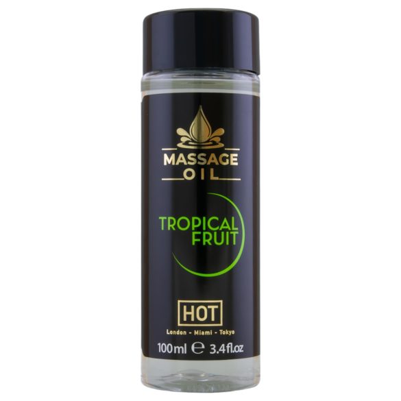 Óleo de Massagem HOT para Cuidado da Pele - Frutas Tropicais (100ml)