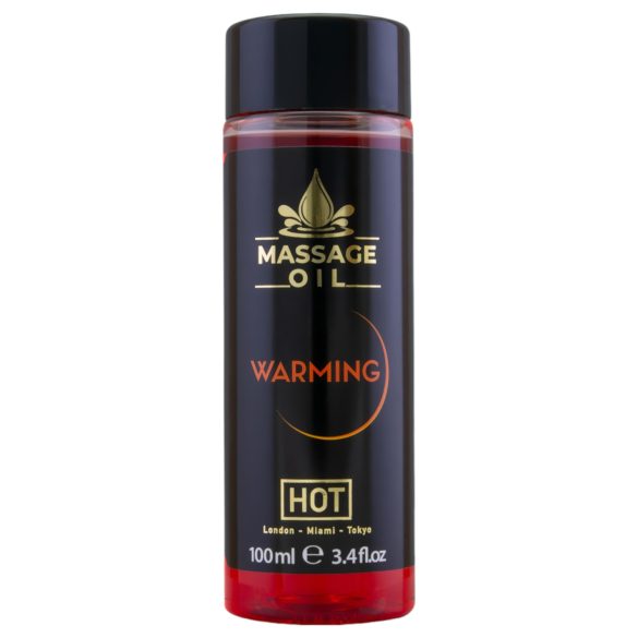 Óleo de Massagem HOT para Cuidados com a Pele - Efeito Aquecedor (100ml)