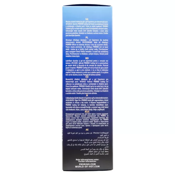 HOT Prorino - creme íntimo masculino efeito refrescante 100ml