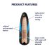 Satisfyer Sleeve Tornado Bliss - Inserto para Masturbador