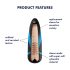 Satisfyer Sleeve Tornado Bliss - Inserto para Masturbador