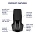 Satisfyer Men Vibration - vibrador recarregável (preto)
