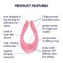 Satisfyer Endless Joy - Vibrador Recarregável para Casais (rosa)