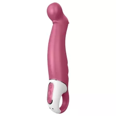   Satisfyer Petting Hippo - vibrador recarregável à prova d’água - silicone rosa