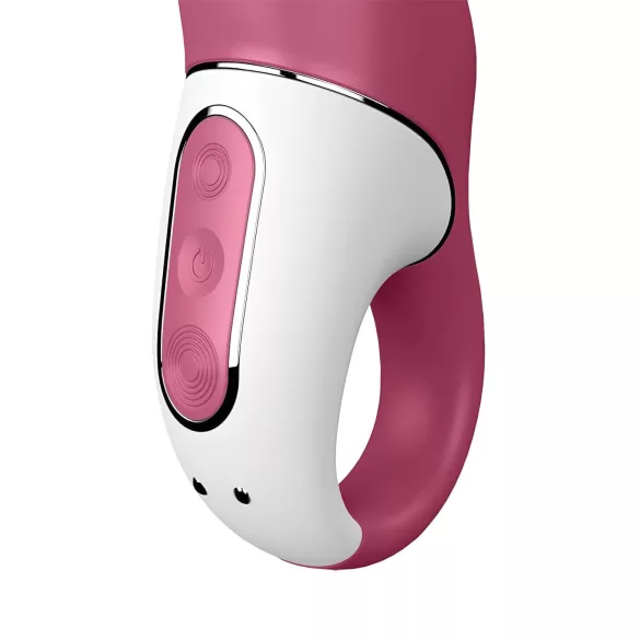 Satisfyer Petting Hippo - vibrador recarregável e à prova d’água (rosa)