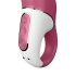 Satisfyer Hipopótamo Carinhoso - vibrador recarregável e à prova d'água (rosa)