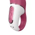 Satisfyer Petting Hippo - vibrador recarregável e à prova d’água (rosa)