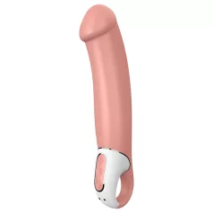   Satisfyer Master - vibrador recarregável à prova d'água - cor natural