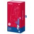 Coelhinho Satisfyer - Vibrador à prova d'água (azul)
