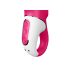 Satisfyer Mr. Rabbit - Vibrador impermeável com braço (rosa)